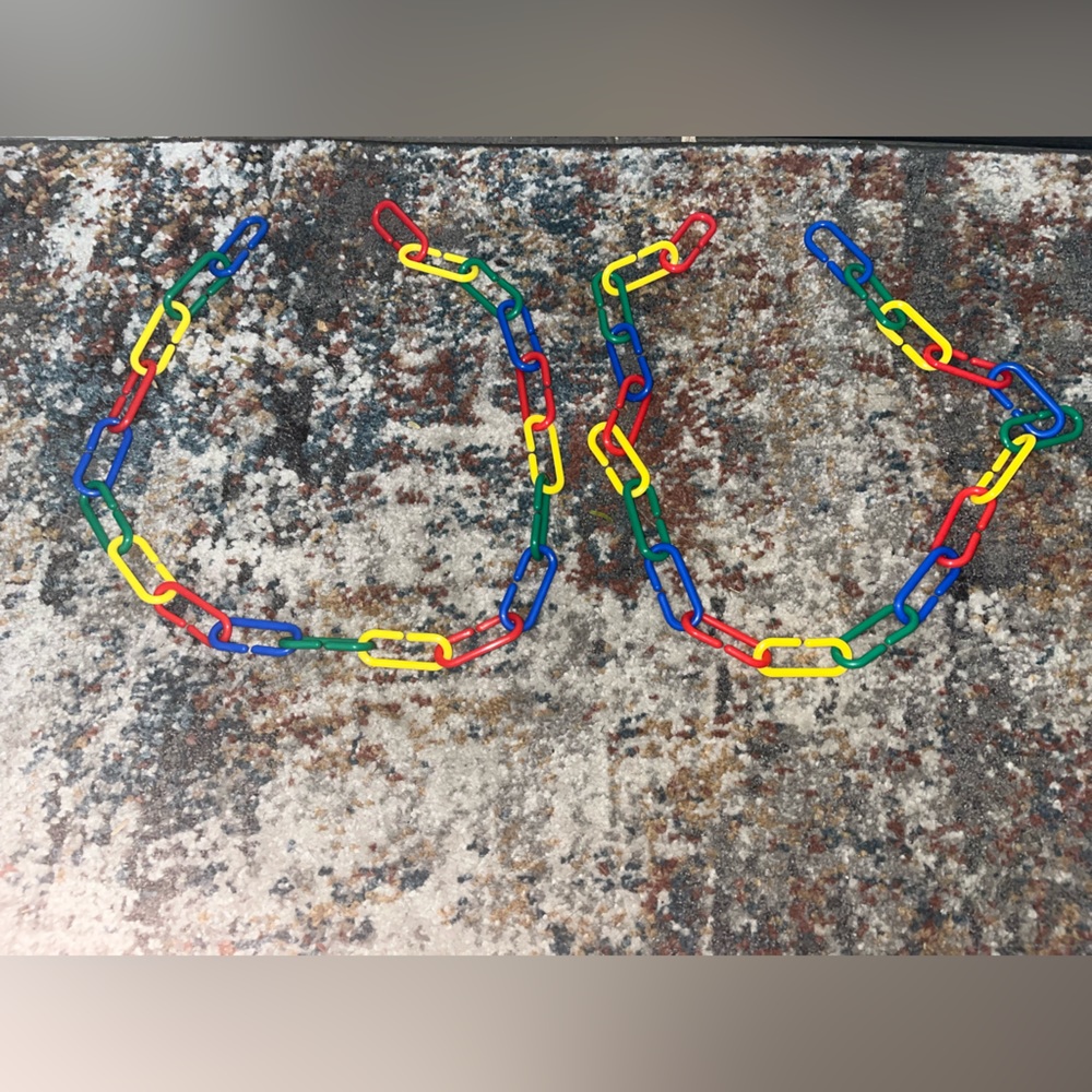 Kidcore Primary Colors Belt Chains (2 Pack)